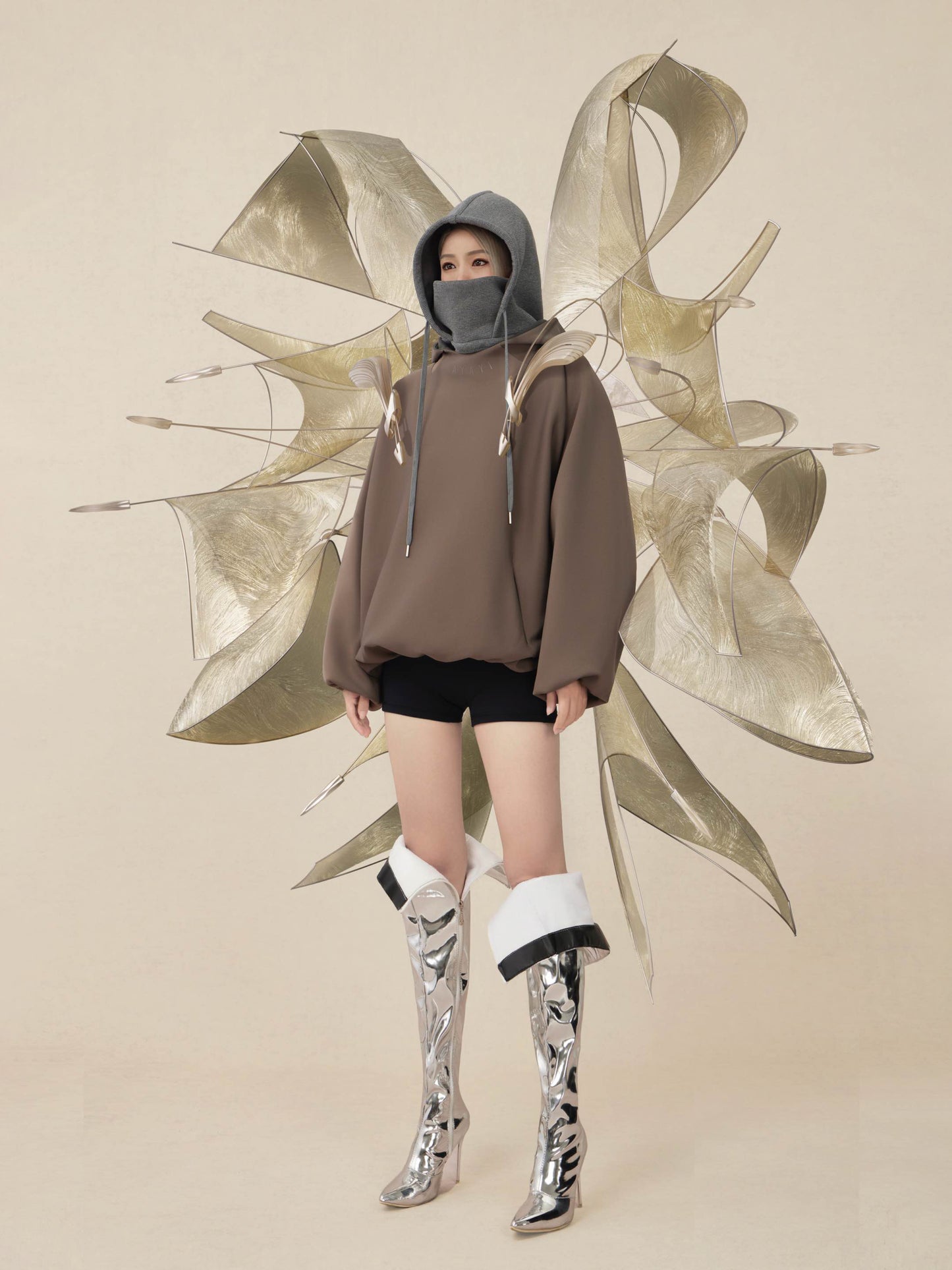 DIMENSION WEAVER | WINGSUIT HOODIE(SCUBA)